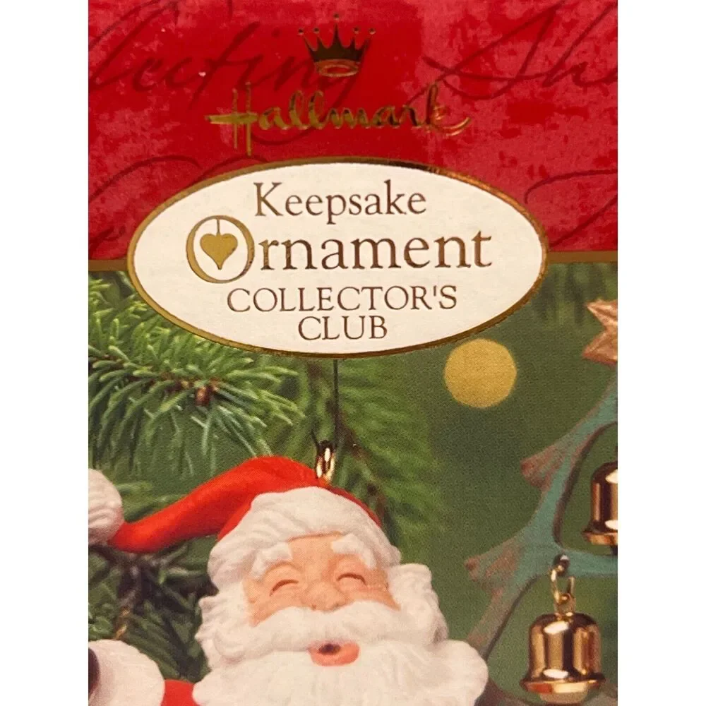 Vintage Hallmark Keepsake Jingle Bell Kringle 2000 Christmas Ornaments Holiday